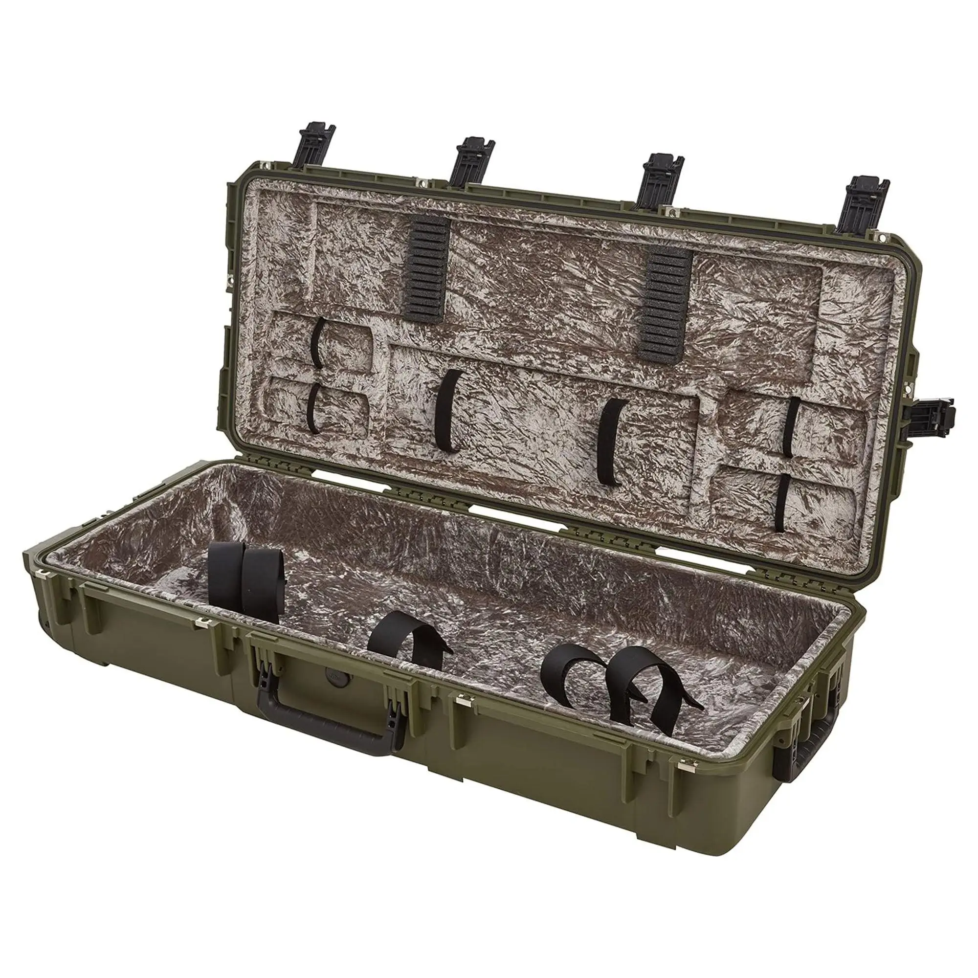 SKB Hard Large Plush Storage Case Archery Bow Parallel Limb iSeries REV2, Green