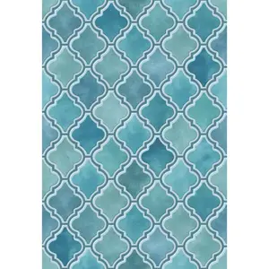 Eco-Friendly Peel and Stick Wallpaper Sheets 11” x 16” Jeweled Amour Design - Pack of 12 Self-Adhesive Removable for Living Room Bedroom Kitchen Office