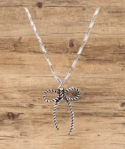 Western Corded Wire Ribbon Necklace