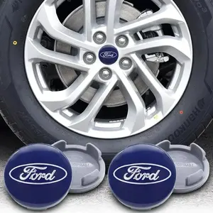 4pcs 54mm Car Wheel HUB Caps Badges for Ford Focus Mk2 Mondeo Shelby Kuga Ecosport Falcon Mustang St Models, Automotive Accessories