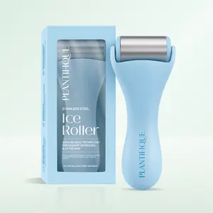 [PLANTIFIQUE Official Shop] Ice Roller for Face & Eyes – Cooling Facial Massager, Stainless Steel Skincare Tool, Refreshing & Depuffing Routine for Face & Body