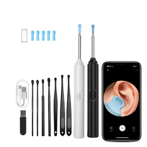 Multifunctional Ear Cleaner Tool, Electric HD Endoscope Ear Spoon, Easy Ear Canal Care, Suitable for Phone & Tablet Use