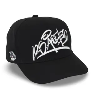 LA City Tag Snapback Hat | 3D Rubber Patch | Mad Monkey Scty