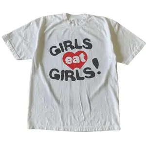 Gildan Men's and Women's T-shirt, Girls Eat Girls Graphic Tee, Fun Tee, Unisex T-shirt, Gift T-shirt, Y2k Unisex Graphic Tees Gothic Grunge Emo Scene Amity Affliction Style Clothes Menswear Womenswear Streetwear