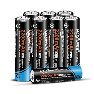 8PCS Original 18650 Lithium Battery 2200 MAh Charging Battery Battery 3.7V Authentic Lithium Battery For Halloween Decorative Lights/outdoor Lights/pumpkin Lights