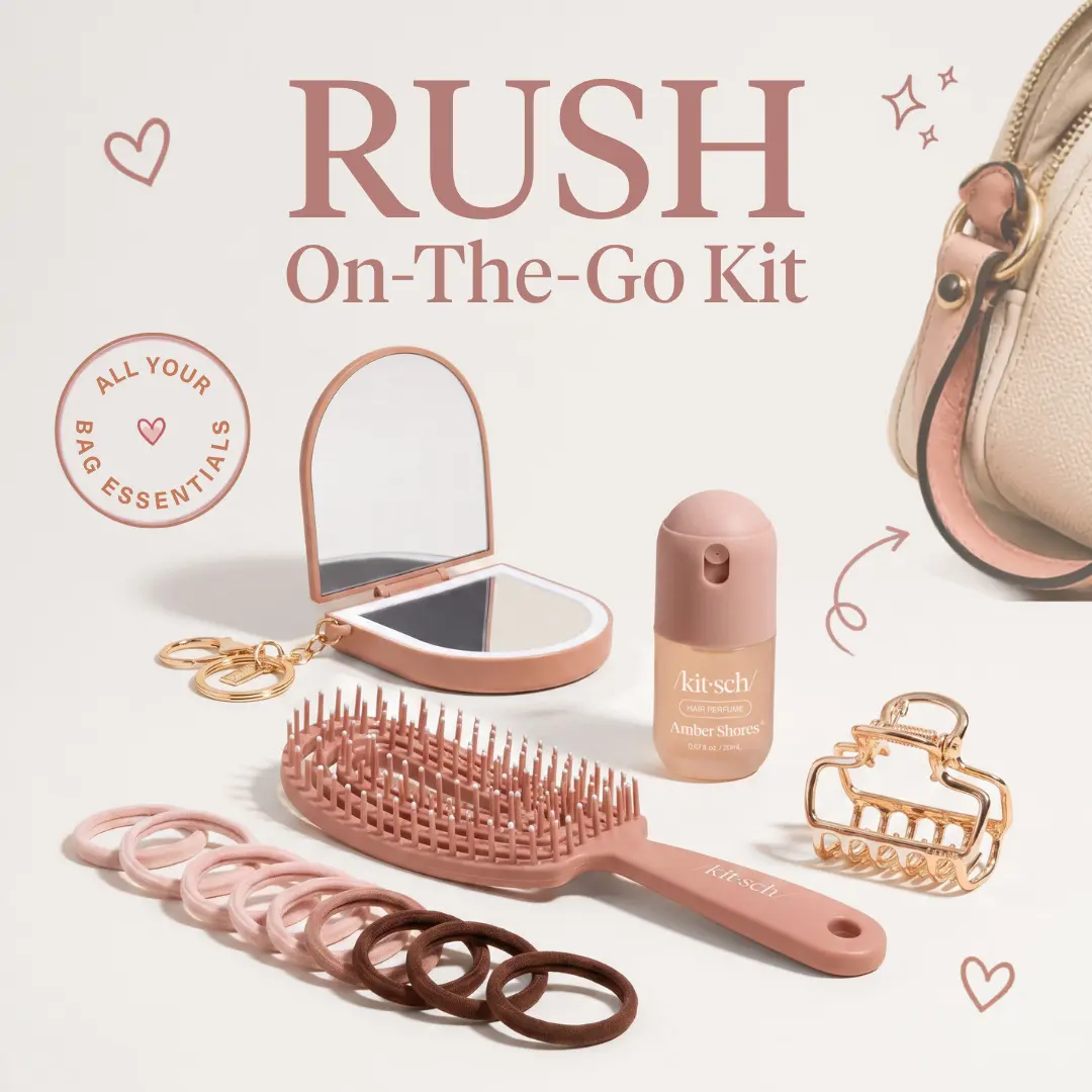 KITSCH RUSH ON-THE-GO KIT – KITSCH Campus Hair Essentials Set