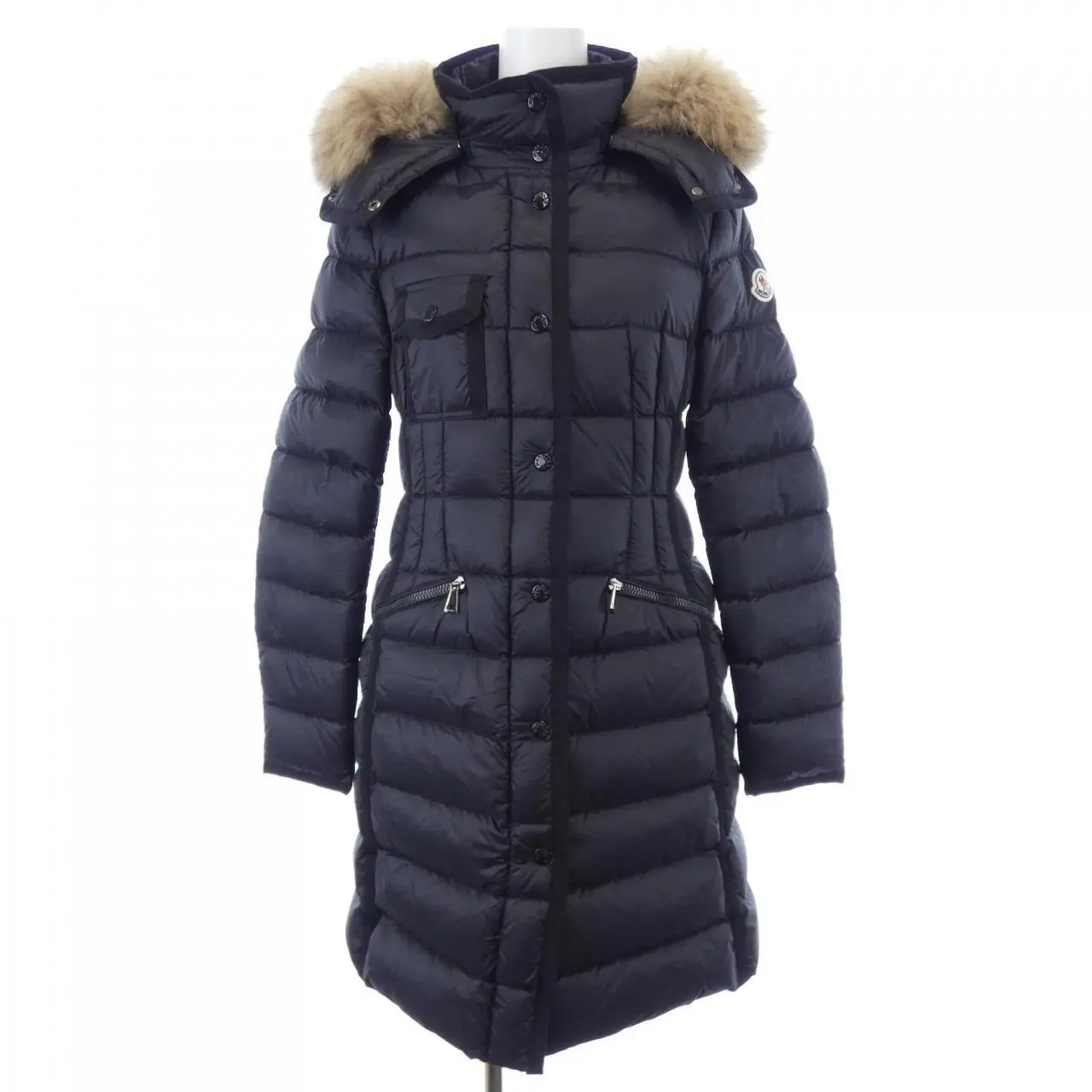 Pre-owned MONCLER Nylon Small Leather Goods HERMIFUR Down Coat