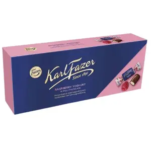 Fazer Raspberry Yogurt in Milk Chocolate Box, 9.52oz