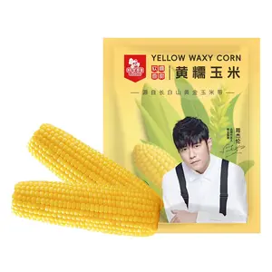 LQQM Fresh Fragrant Sweet Yellow Waxy Corn 2/Pack 400 g