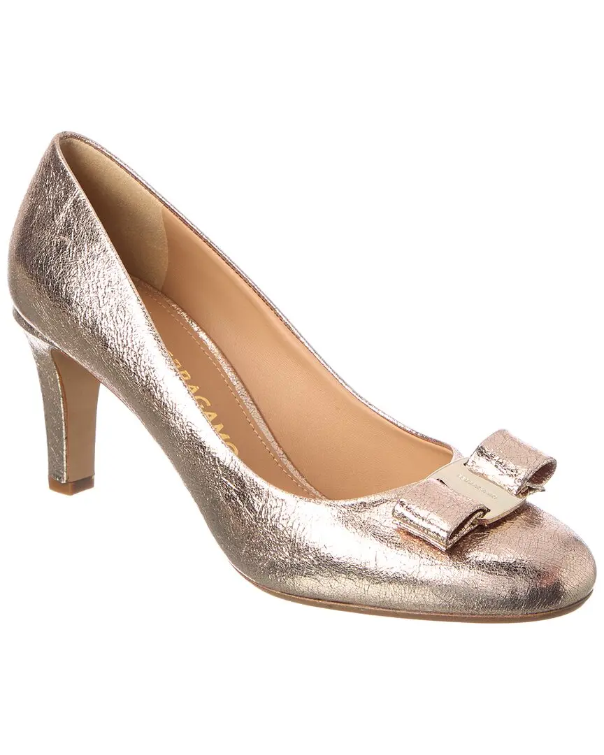 Ferragamo Vara Bow Leather Pump