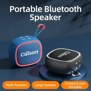Portable Bluetooth Speaker, 57mm Large Driver, Bluetooth 5.3, 1200mAh 40H Playtime, TWS Stereo Pairing, IPX4 Waterproof, Smart Voice Assistant, Mini Wireless Speaker for Home, Outdoor, Trave
