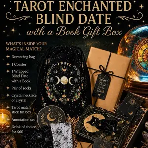 Tarot Enchanted Blind Date with Book Gift Box Dark Romance Horror