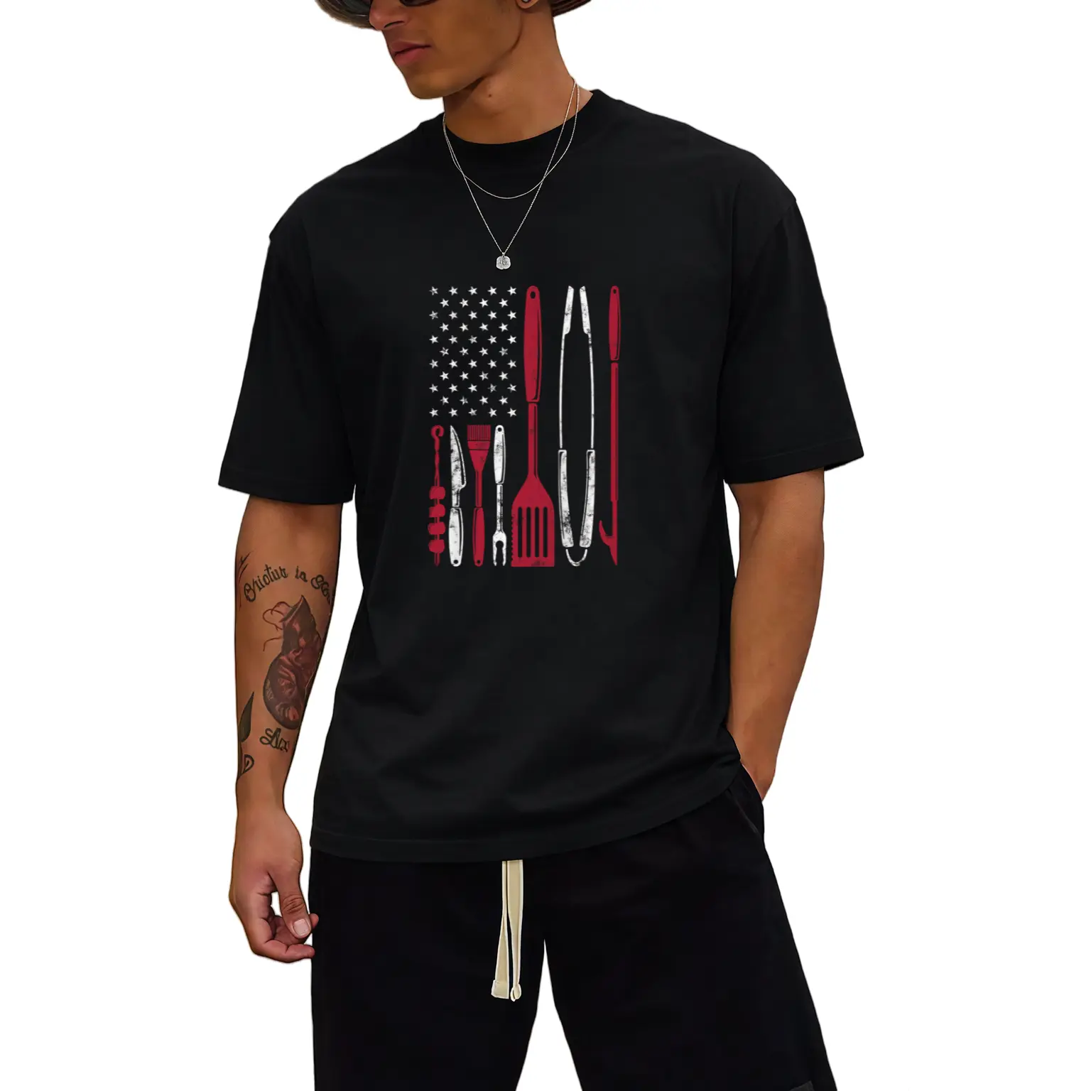 BBQ Smoker Barbecue Chef Smoking Tools Grilling Pit Master T-Shirt