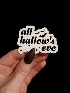 all Hallow's eve sticker