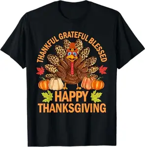 Celebrate Thanksgiving with Humorous Turkey Pumpkin and Fall Family TShirt