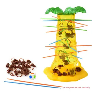 Somersault Monkey Tree Climbing Toy, Fun Family Interactive Tabletop Game, Educational Learning Tool for Kids, Multiplayer Game for 2-4 Players