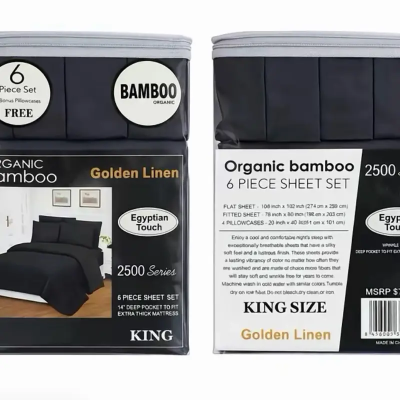 King size bedsheet