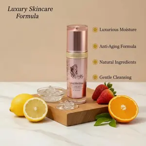 Luxury Skin Cream with Collagen, Argireline and Hyaluronic Acid Vitamin C E