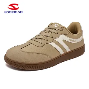 HOBIBEAR Fashionable Retro Tennis Shoes Trainers Skateboard Shoes Lace Up Sneakers Lightweight Comfort Causal Walking Footwear for Women and Men Trending Sport Daily Wear