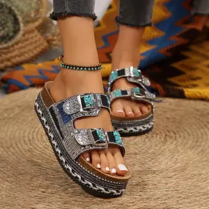 Womens Arch Support Cork Sandals Soft Cushioned Comfort Slides for Spring Summer Walking Beach Orthopedic Footbed Lightweight Breathable House Slippers Outdoor Casual Wear