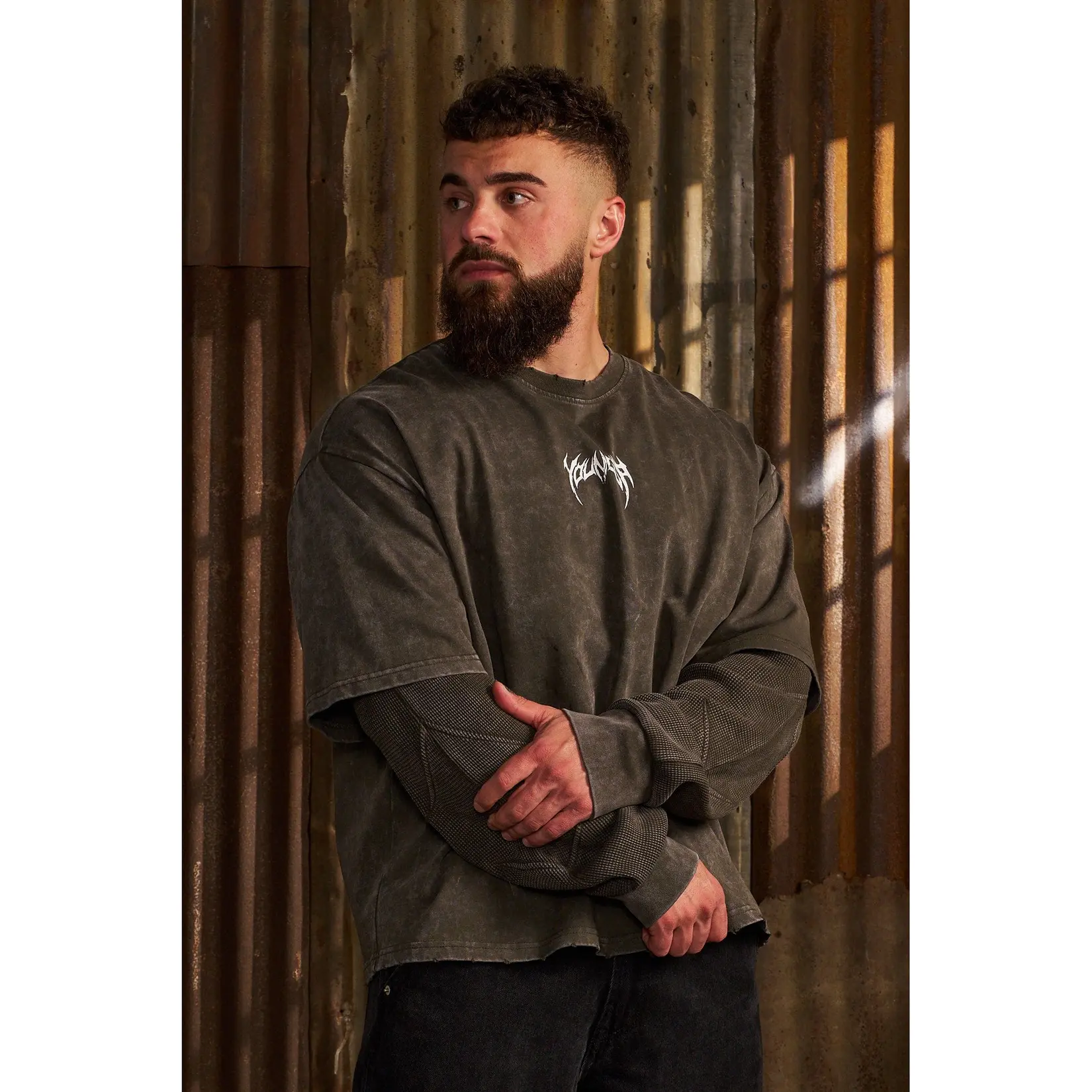 8006 - Shadow Twofer Longsleeves - TikTok Shop