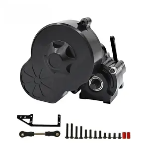 1/10 Metal Transmission Cutoff Gearbox with Gear Set for Axial SCX10 AX10 Wraith RC Crawler Car Truck Upgrade Parts