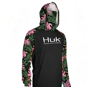 Sun-Protection Hoodie with Face Cover, UPF UV Blocking, Cooling Breathable Fabric, Lightweight Long-Sleeve Shirt, Multi-Size, for Outdoor Work, Fishing, Summer Sports & Outdoor Activities,summervibes
