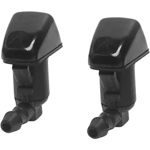 Chevrolet GMC Buick Cadillac Saturn Windshield Wiper Washer Nozzle, Direct Replacement, Durable Front Wiper Washer Nozzle Spray Sub Assembly, Pack of 2