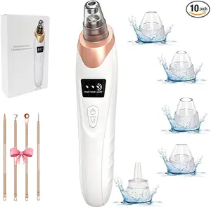 2024 Newest Blackhead Remover Pore Vacuum,Facial Pore Cleaner-5 Suction Power, Rechargeable Blackhead Vacuum Kit Electric Acne Extractor Tool for Adult Comfort