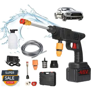 Power Stream Pressure Washer Cordless with Innovative Progressive Pressure System Dual-Motor Power 24V 10m Spray Distance for Effortless Cleaning