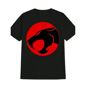 100% Cotton Men'S Casual Crew Neck T-Shirt With Stylish Red And Black Pattern Print - Soft Polyester Fabric, Crew Neck, Short Sleeves, Summer Wear, Machine Washable, Comfort Clothing |   Casual Style |   Durable Knitwear Golf Gift T-Shirt For Men And Wome