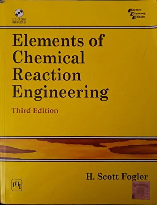 USED Book - Elements of Chemical Reaction Engineering (4th Edition) by H. Scott Fogler (Paperback) - english