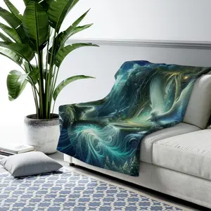 Cozy Sherpa Fleece Blanket - Warm Winter Bedding, Soft Plush Couch Throw, Snuggle-Inspirational-Living Room Decor, Christmas Gift for