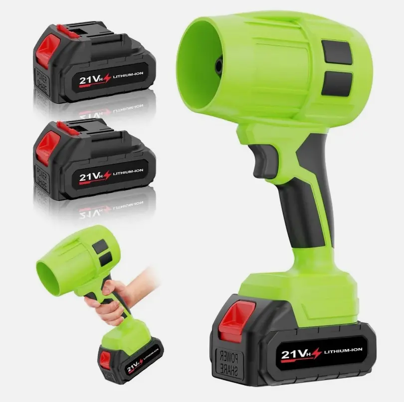 55000RPM Cordless Leaf Blower with 2 Li ion Batteries Professional 850CFM Yard Blower Variable Speed Control for Landscape Gardening Care