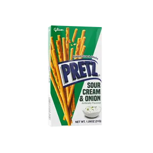 GLICO Sour Cream Pretz - Baked Pretzel Sticks, 1.09oz GLICO Sour Cream Pretz - Baked Pretzel Sticks, 1.09oz