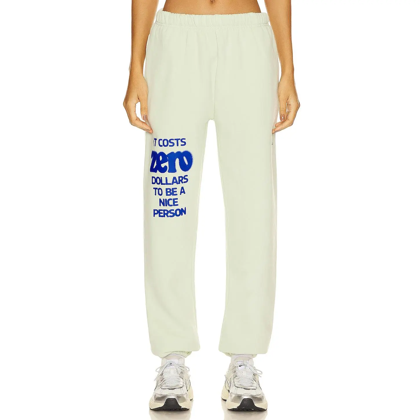 The Mayfair Group It Costs $0.00 Sweatpants in Seafoam