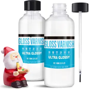 Air Dry Clay Varnish - 200ml Clay Glaze for Air Drying Clay, Gloss Varnish for  Painting, Pottery Glaze Clay Sealant to  , Wear, Cracking - , Enhance Color Vibrancy