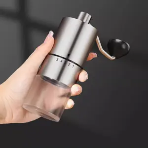 Hand-Crank Coffee Grinder, Portable Outdoor Coffee Bean Mill, Home Use Coffee Grinding Machine, Manual Coffee Grinder
