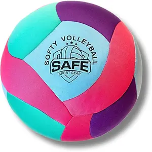 Super Soft Volley Ball - Pain-Free Play Design - Realistic Feel & Bounce, Ideal Kids Indoor & House Use Sports Ball