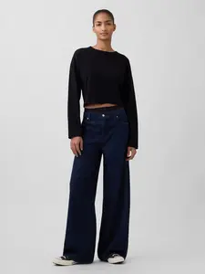 Gap Women's Mid Rise UltraSoft Baggy Jeans