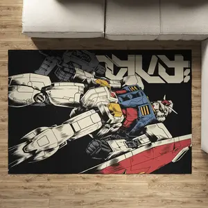 Gundam Rug , Anime Area Rug Carpet ,Popular Rug,Gift Ideas