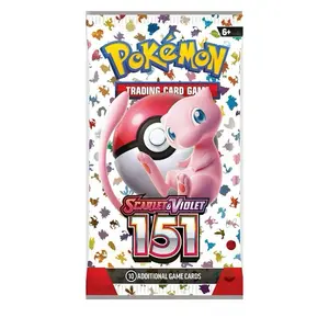 Pokémon 151 Booster Packs - Additional Game Cards with Character Design