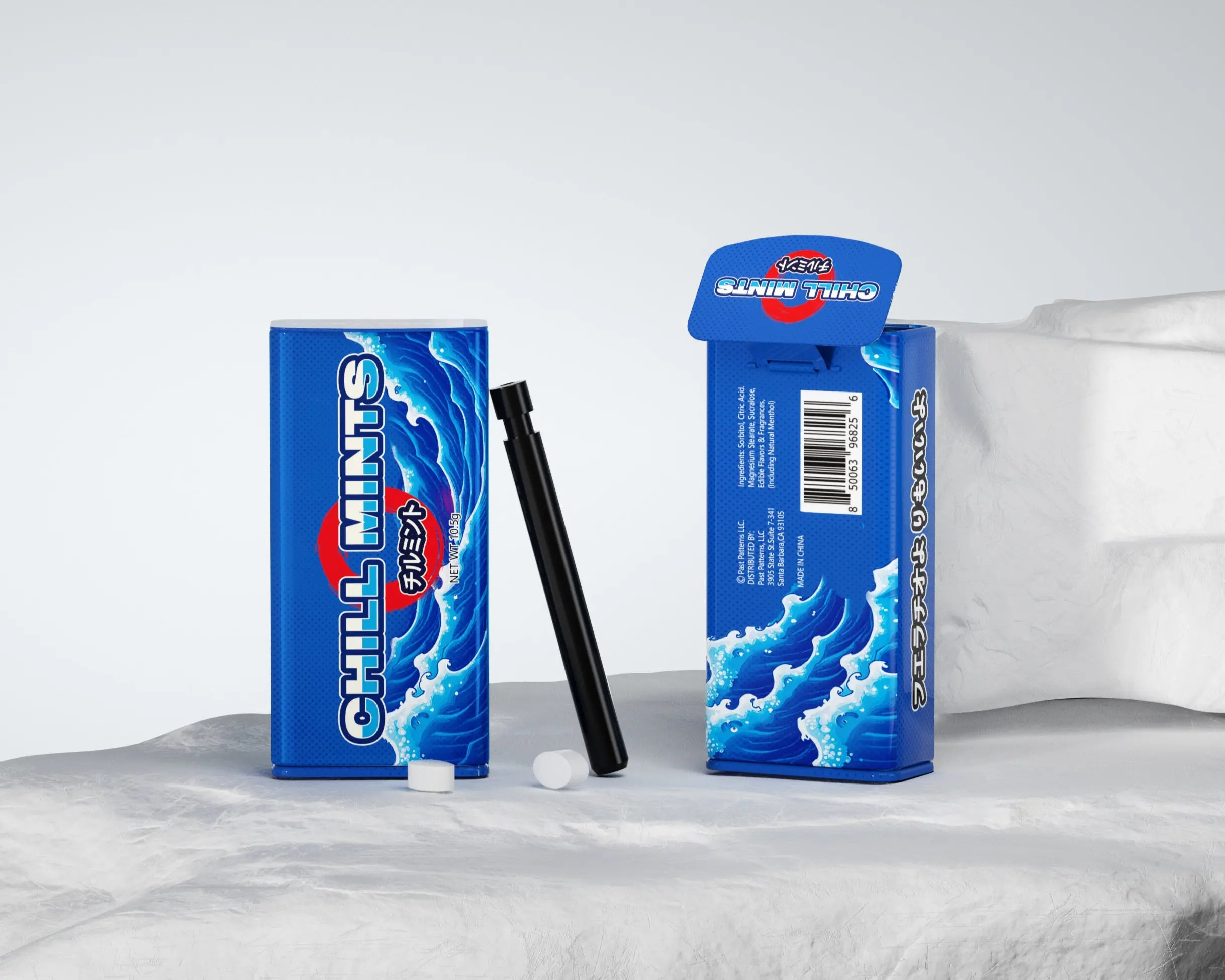 Chill Mints – Discreet Mint Container w/ Hidden Dugout + One Hitter | Stealth Travel & Festival Essential