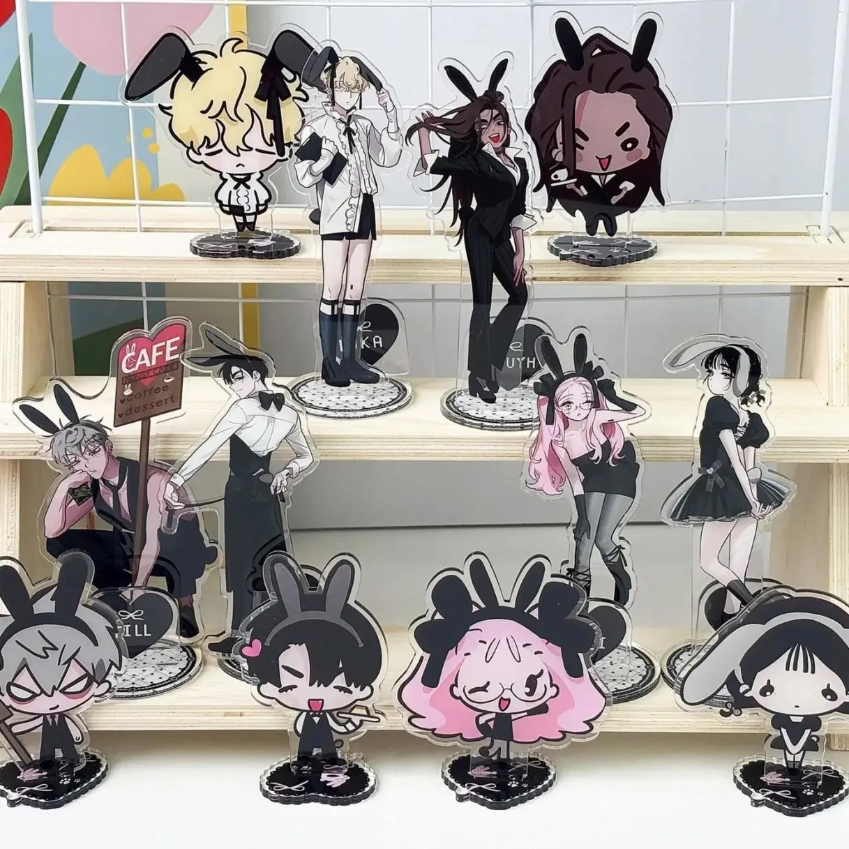 Alien Stage Acrylic Stand | Regular & Chibi Style | Ivan Till Sua Mizi Hyuna Luka | Anime Collectible Birthday Gift