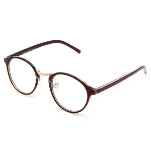 Blue Light Blocking Glasses Women Computer Eyewear Man Clear Lens Eyeglasses Retro Round Frame-8065