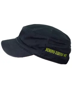 Cadet Style - Distressed Black Adjustable Cap