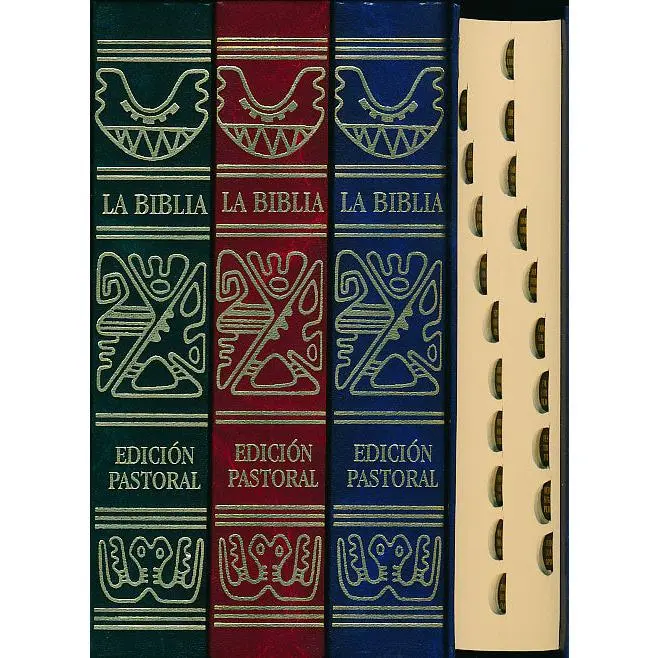 Biblia Latinoamericana Letra Grande CON Indices~4 Colores Disponibles