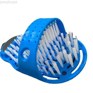 Suction Cup Foot Scrubber, Shower Foot Cleaner with Pumice Stone, Lazy Foot Brush Dead Skin Remover Foot Massager for Shower