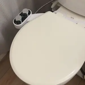 Everlasting Comfort Clear Rear Bidet Attachment for Toilet - Dual Self-Cleaning Nozzles, Adjustable Water Pressure, Easy No-Tool Installation, Eco-Friendly Toilet Sprayer for Rear & Feminine Cleansing, Fits Most Toilets