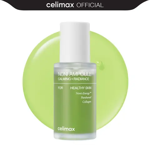 [celimax official] Noni Energy Ampoule | 30ml, 50ml | with Noni Extract, Hydrating, Moisturizing, Soothing Serum for Wrinkles & Fine Lines Skincare Hyaluronic Radiant Glass Skin Rejuvenating